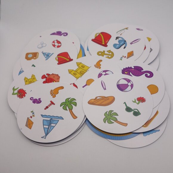 McDonald's 2025 Spot It! Plage Game with Box - Picture 15 of 16